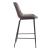 Byron Faux Leather/Steel Counter Stool