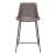 Byron Faux Leather/Steel Counter Stool