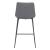 Byron Faux Leather/Steel Counter Stool