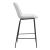 Byron Faux Leather/Steel Counter Stool