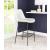 Byron Faux Leather/Steel Counter Stool