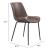 Byron Faux Leather/Steel Dining Chair