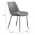 Byron Faux Leather/Steel Dining Chair