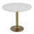 Fullerton Round Marble/Aluminum Dining Table