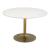 Ithaca Round Marble/Aluminum Dining Table