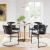 Ithaca Round Marble/Aluminum Dining Table
