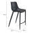 Magnus Faux Leather/Steel Barstool
