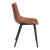 Daniel Faux Leather/Steel Dining Chair