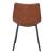 Daniel Faux Leather/Steel Dining Chair