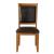 Nelms Leatherette Side Chair with Wood Legs