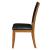 Nelms Leatherette Side Chair with Wood Legs