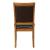 Nelms Leatherette Side Chair with Wood Legs