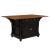 Slater 2-Drawer Wood Veneer Kitchen Island with Drop Leaves