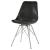 Juniper Polypropylene/Leatherette Side Chair w/ Chrome Base