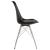 Juniper Polypropylene/Leatherette Side Chair w/ Chrome Base
