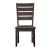 Dalila Leatherette Ladder Back Side Chair with Wood Base