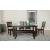 Dalila Leatherette Ladder Back Side Chair with Wood Base