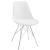 Juniper Polypropylene/Leatherette Side Chair w/ Chrome Base