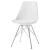 Juniper Polypropylene/Leatherette Side Chair w/ Chrome Base