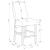 Mulberry Fabric Counter Stool