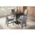 Mulberry Fabric Counter Stool