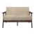 Carlson Velvet Loveseat