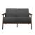 Carlson Velvet Loveseat