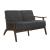 Carlson Velvet Loveseat
