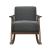 Waithe Polyester Fabric Rocking Chair