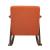 Waithe Polyester Fabric Rocking Chair
