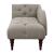Blue Hill Fabric Chaise