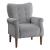 Kyrie Velvet Accent Chair