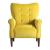 Kyrie Velvet Accent Chair