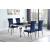 Betty Velvet Side Chair with Chrome Legs