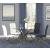 Carmelia Leatherette Side Chair with Metal Base