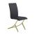 Carmelia Leatherette Side Chair with Metal Base