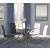 Carmelia Leatherette Side Chair with Metal Base