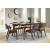 Malone Fabric Dining Side Chair with Wood Legs