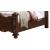 Destiny Bed with Faux Leather Upholstered Headboard