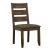 Alston Fabric Ladder Back Wood Veneer Dining Side Chair