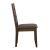 Alston Fabric Ladder Back Wood Veneer Dining Side Chair