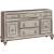 Bling Game 2-Door 5-Drawer Wood Dining Server