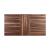 Spring Creek Wood Veneer Dining Table with Extension Leaf
