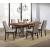Spring Creek Wood Veneer Dining Table with Extension Leaf
