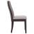 Spring Creek Farbic Side Chair with Wood Legs