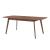Redbridge Butterfly Leaf Wood Veneer Dining Table