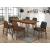 Otterson Leatherette Tufted Back Side Chair with Wood Legs