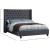 Ashton Linen Fabric Bed