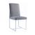 Mackinnon Fabric Side Chair with Chrome Base