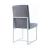 Mackinnon Fabric Side Chair with Chrome Base